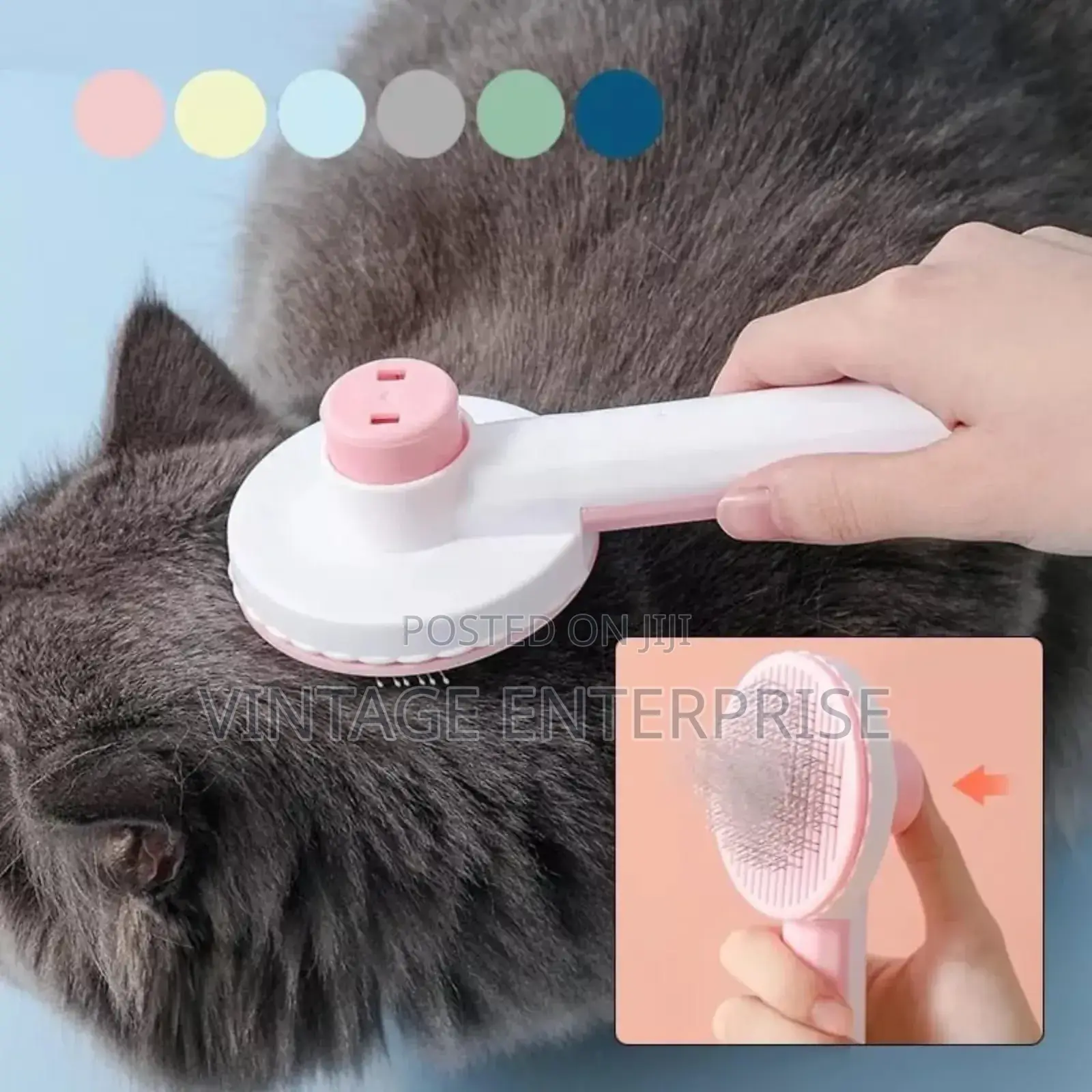 Self Cleaning Pet Comb