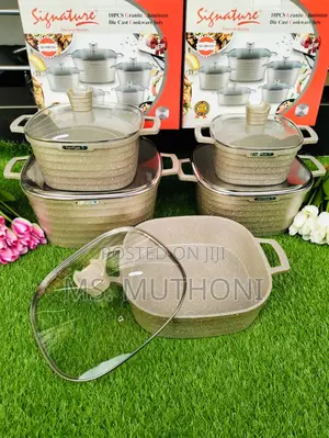 10pcs Signature Die Cast Cookware Set*