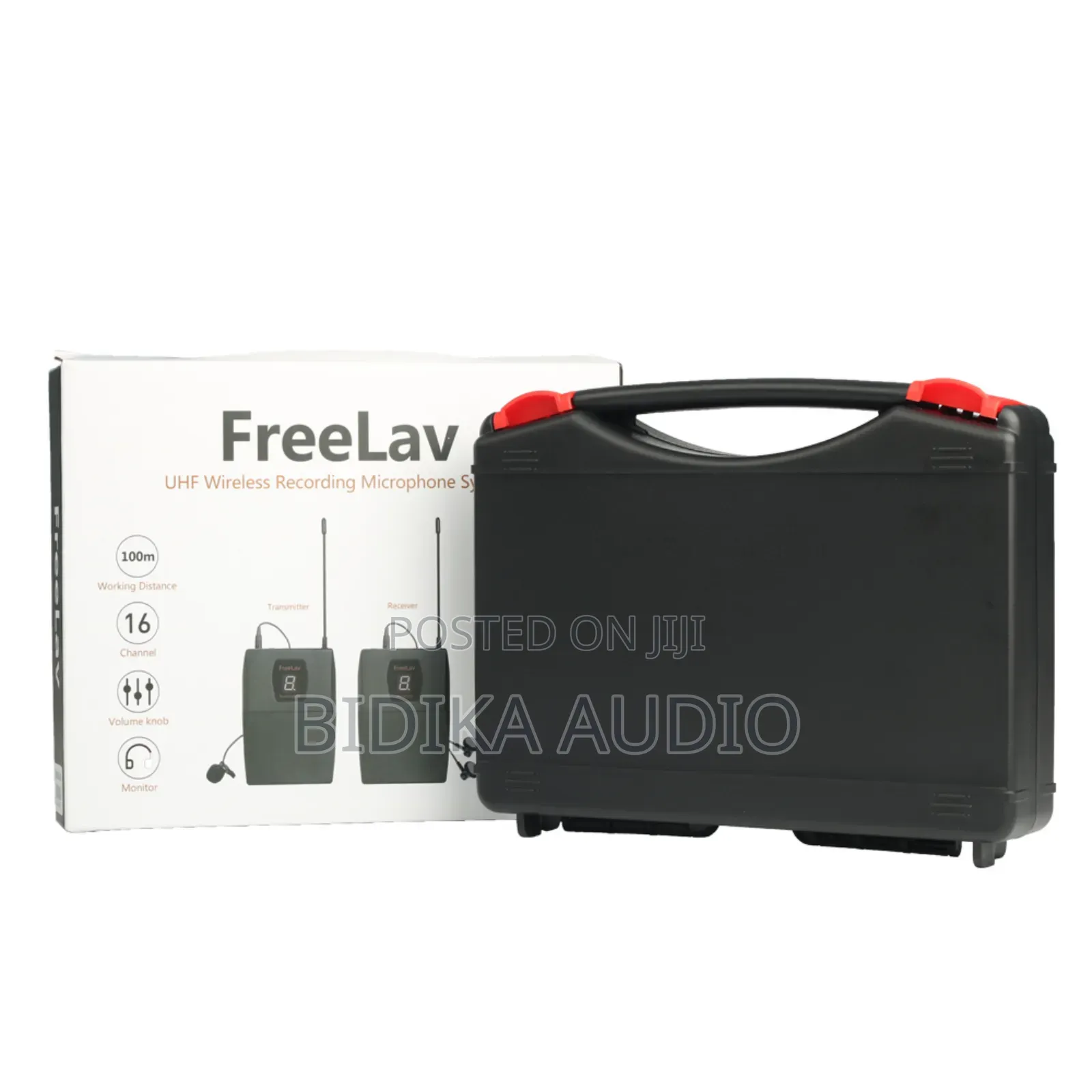 BLS Wireless UHF DSLR Camera Microphone System Freelav II