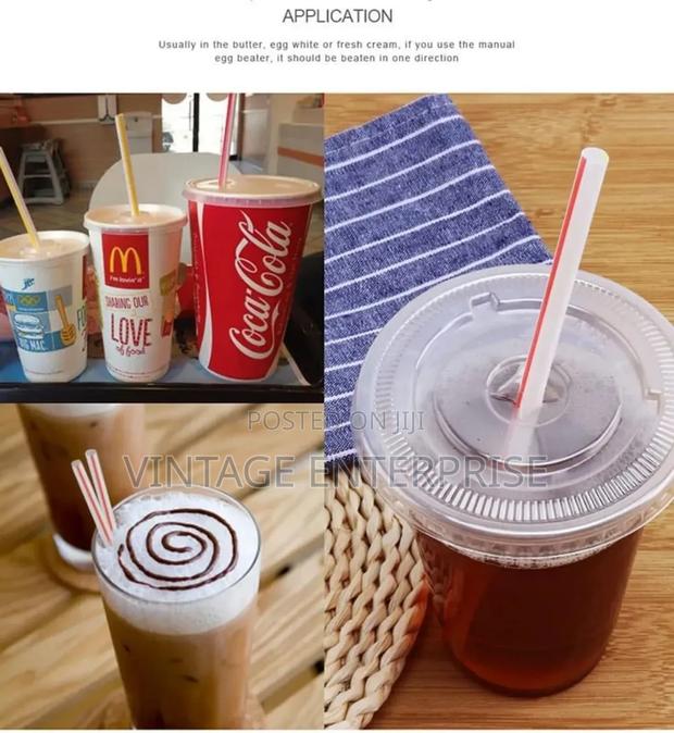 50pcs Disposable Straws