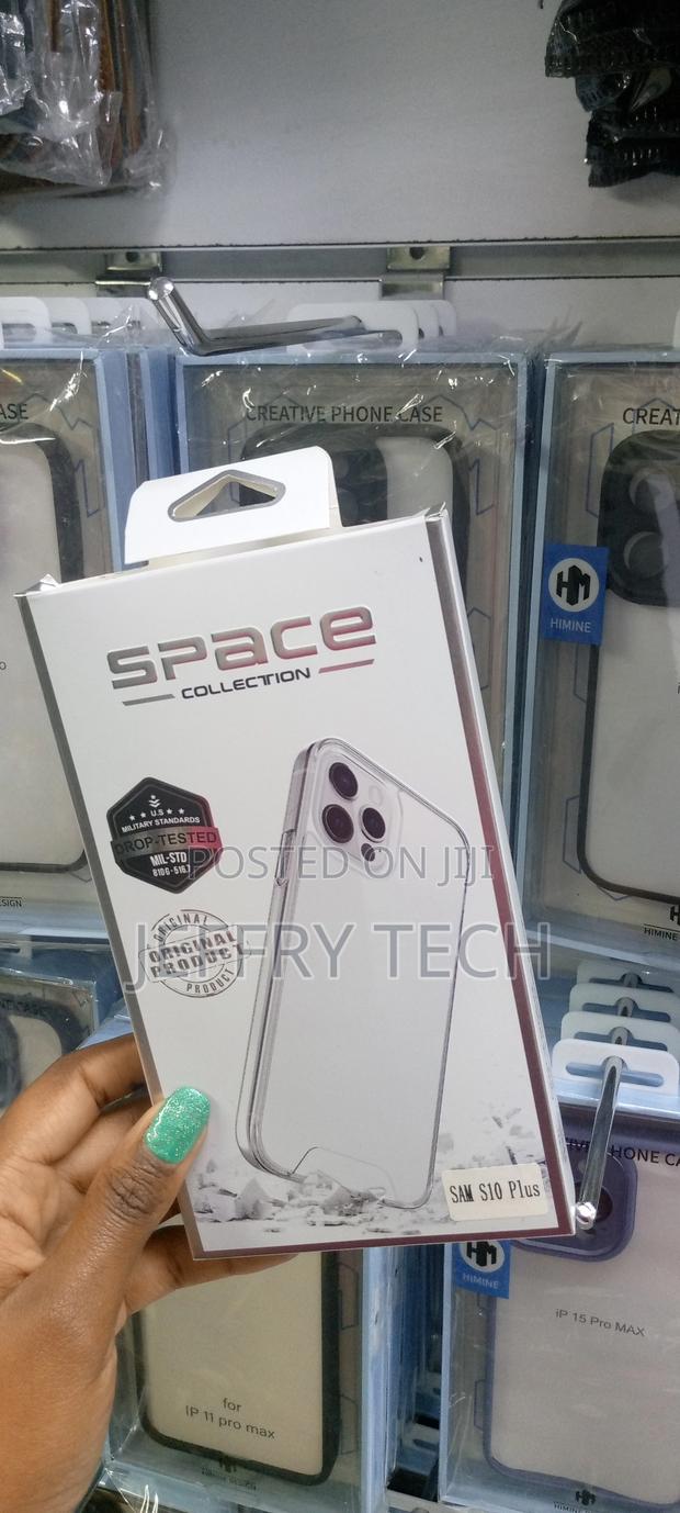 Samsung Galaxy S10 Plus Transparent Clear Case - main view