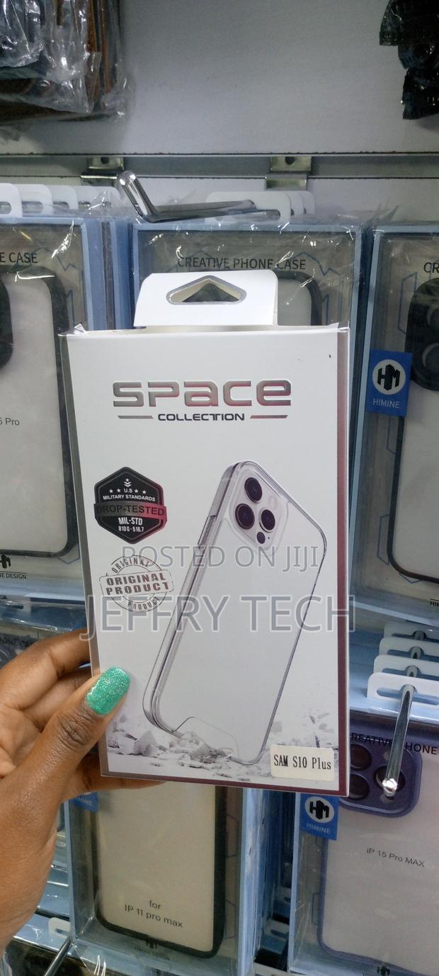 Samsung Galaxy S10 Plus Transparent Clear Case - thumbnail 2