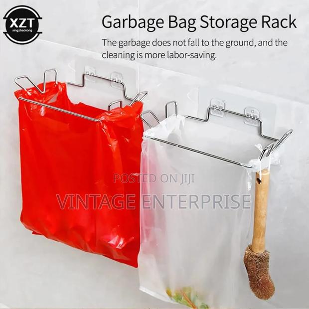 Metallic Trash Bag Hanger - main view