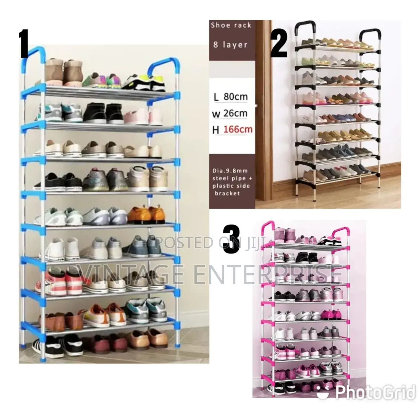 8 Tier Shoe Rack