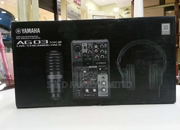 Yamaha AG03 MK2 Live Streaming Pack - main view
