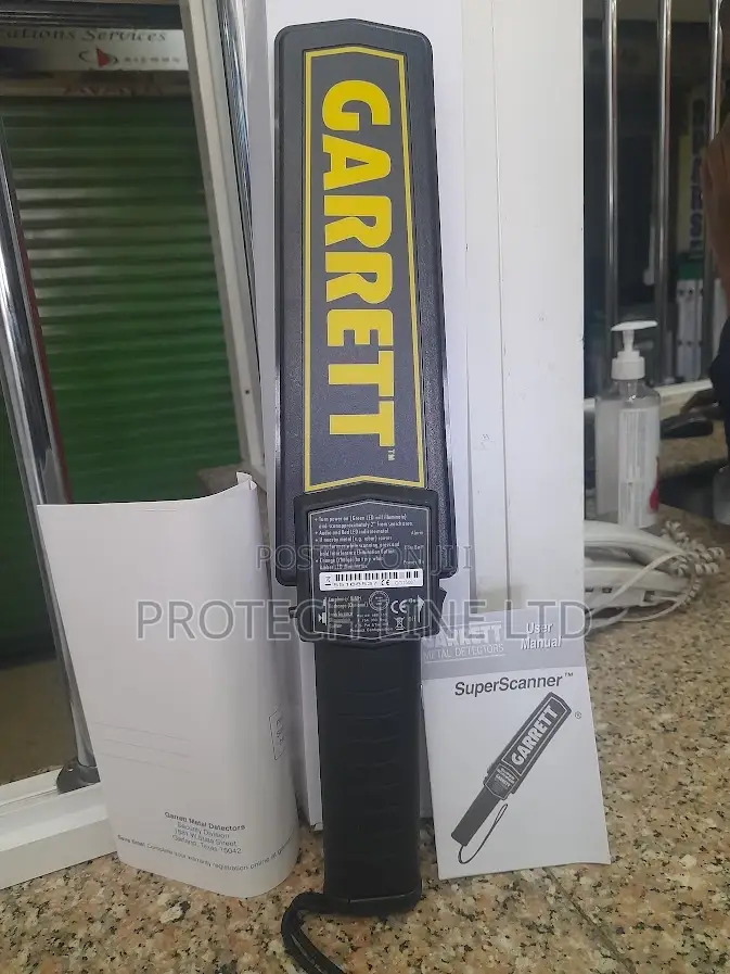 Super Scanner Garrett Metal Detector