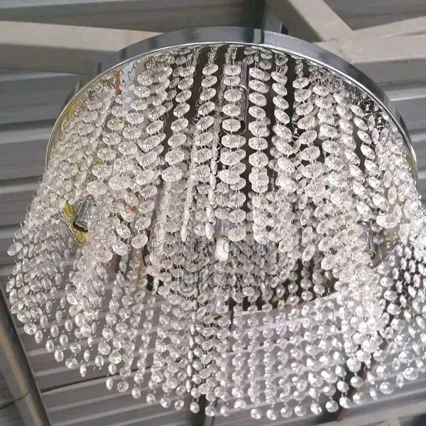 5 Stainless Steel Chandelier Ceiling Light. - main view