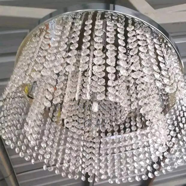 5 Stainless Steel Chandelier Ceiling Light. - thumbnail 3