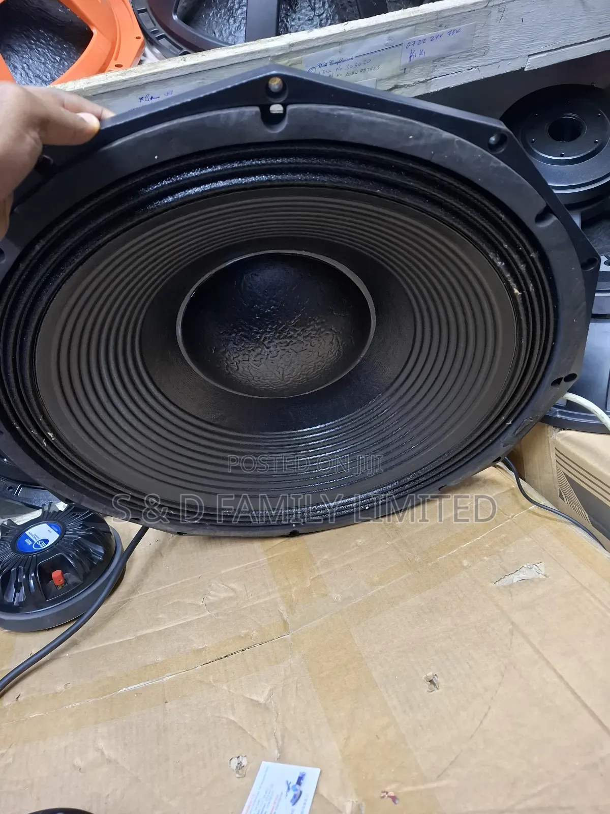 Derwel 21 Inches Naked Bass Speaker