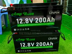 Amp Nova 12.8v 200ah Lithium Ion Phosphate Deep Cycle Battery