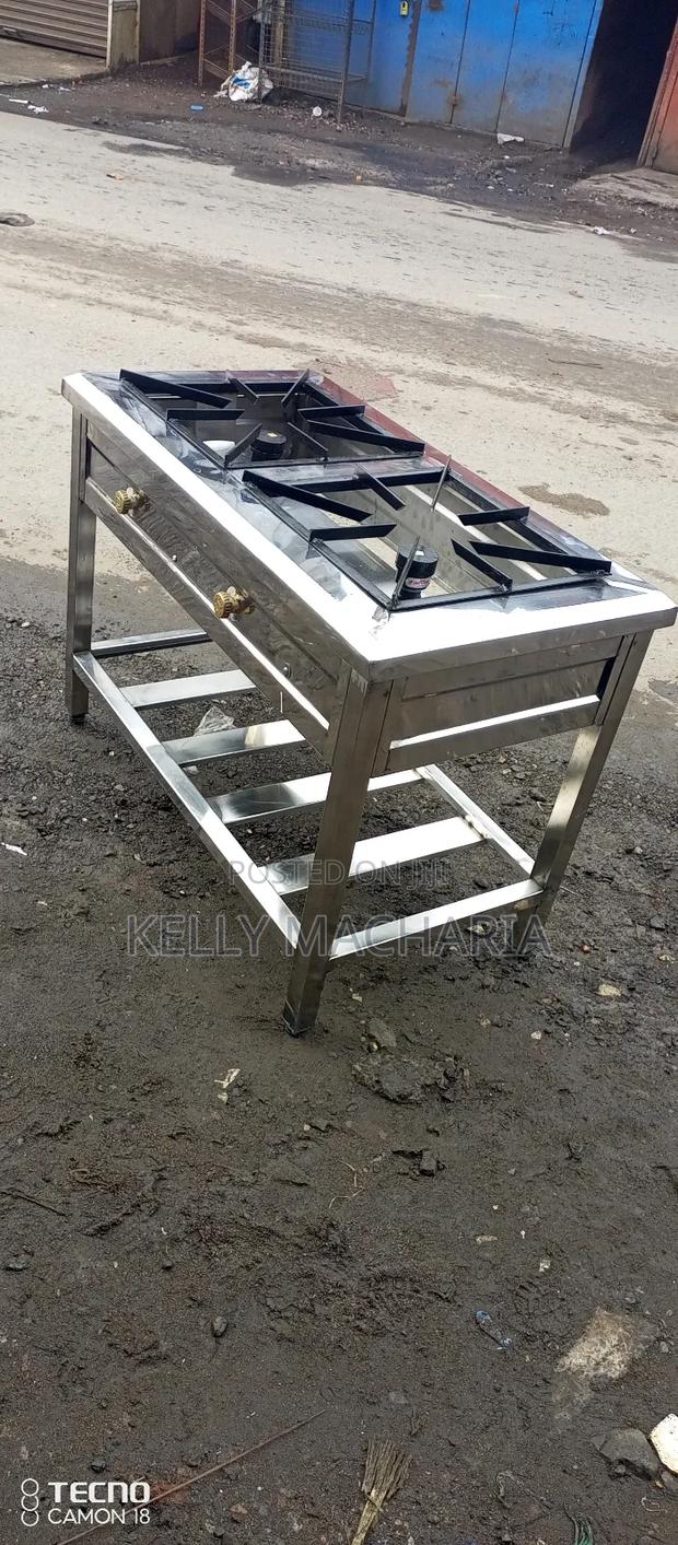 Stainless Two Burner Gas Grill Jikos - thumbnail 7