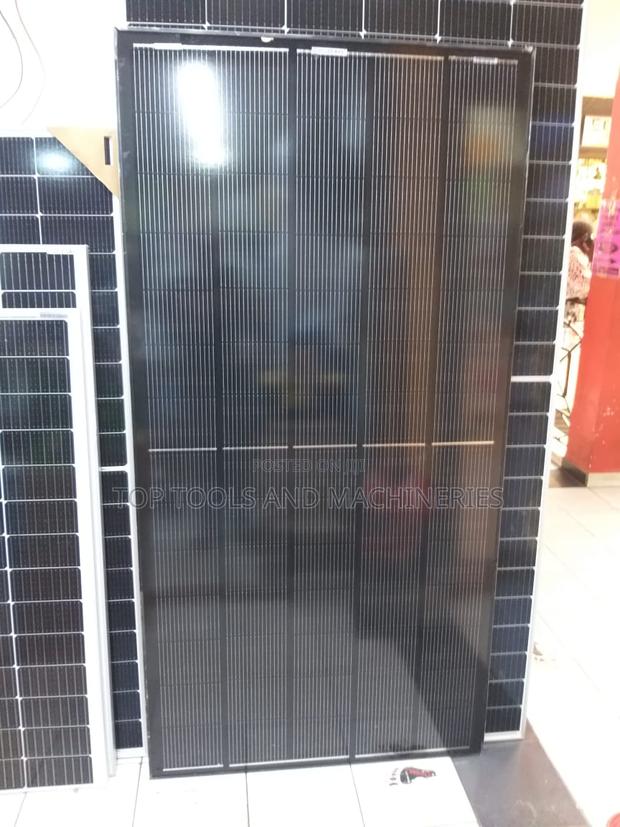 500w Full Black Half-Cut Cell Monocrystalline Solar Panel - main view