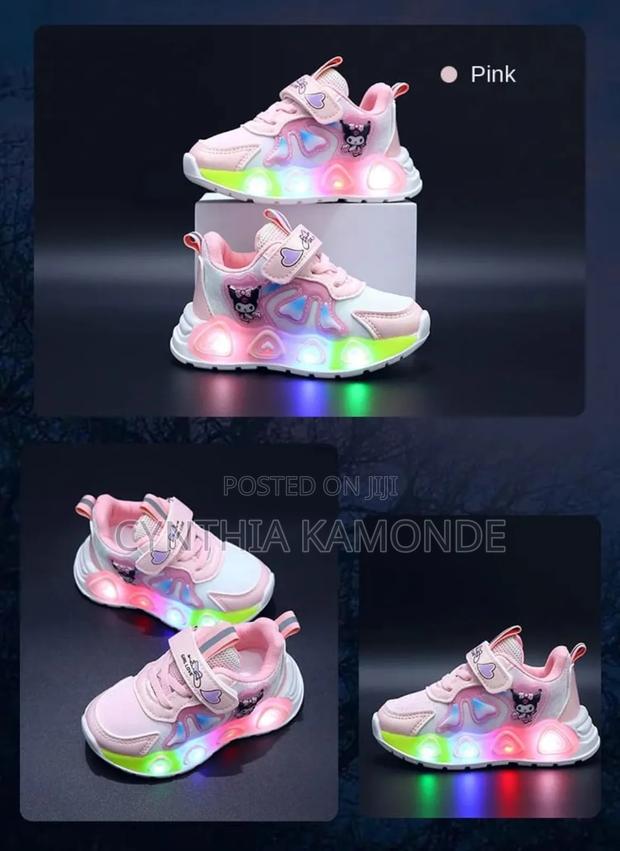 Pink, Purple Kids Sneakers - thumbnail 2