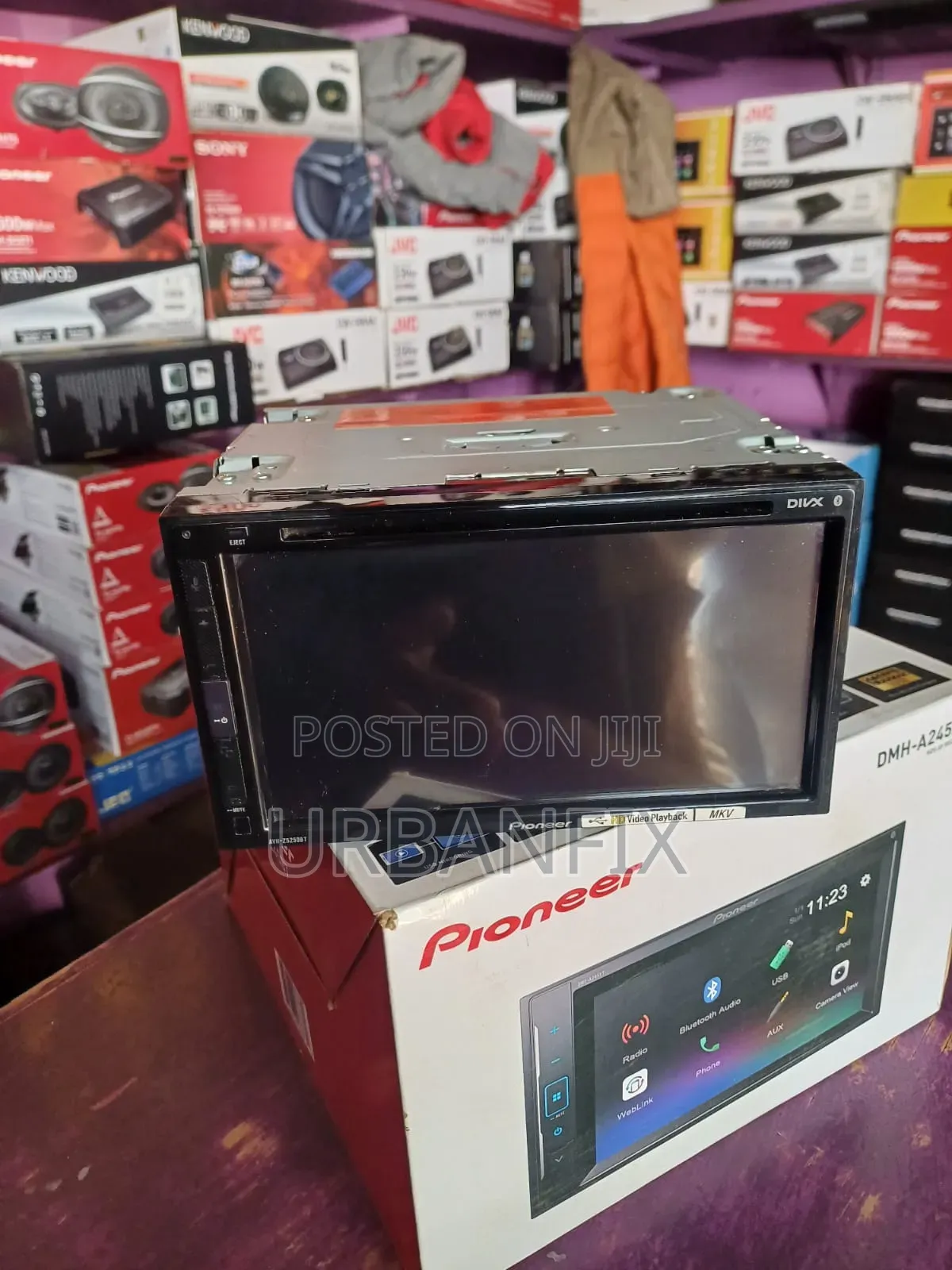 Pioneer DMH-A245BT Car Radio With Bluetooth and Video Out
