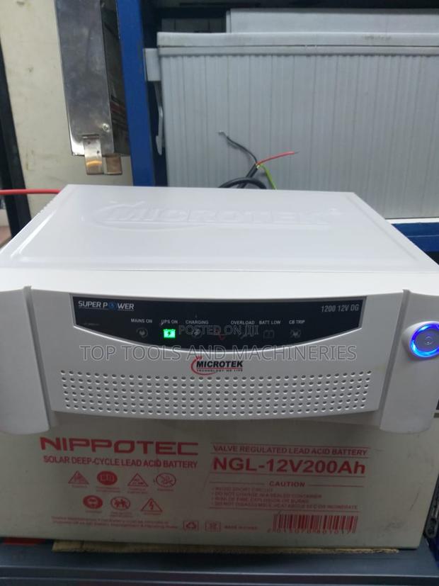Microtek 12v 1200va Solar Inverter Charger India - thumbnail 2