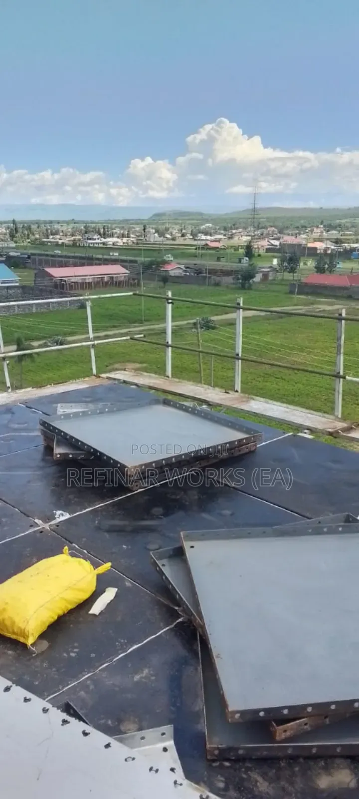 Galvanized Pressed Steel Tanks Water Tower - Engineering