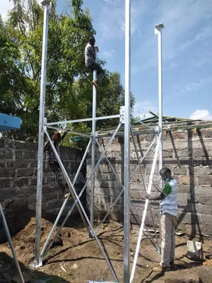 Galvanized Pressed Steel Tanks Water Tower - Engineering