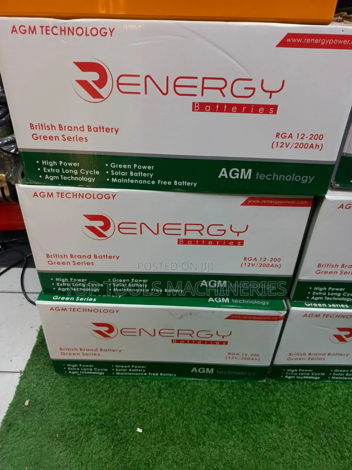 Renergy 200ah 12V Deep Cycle Battery