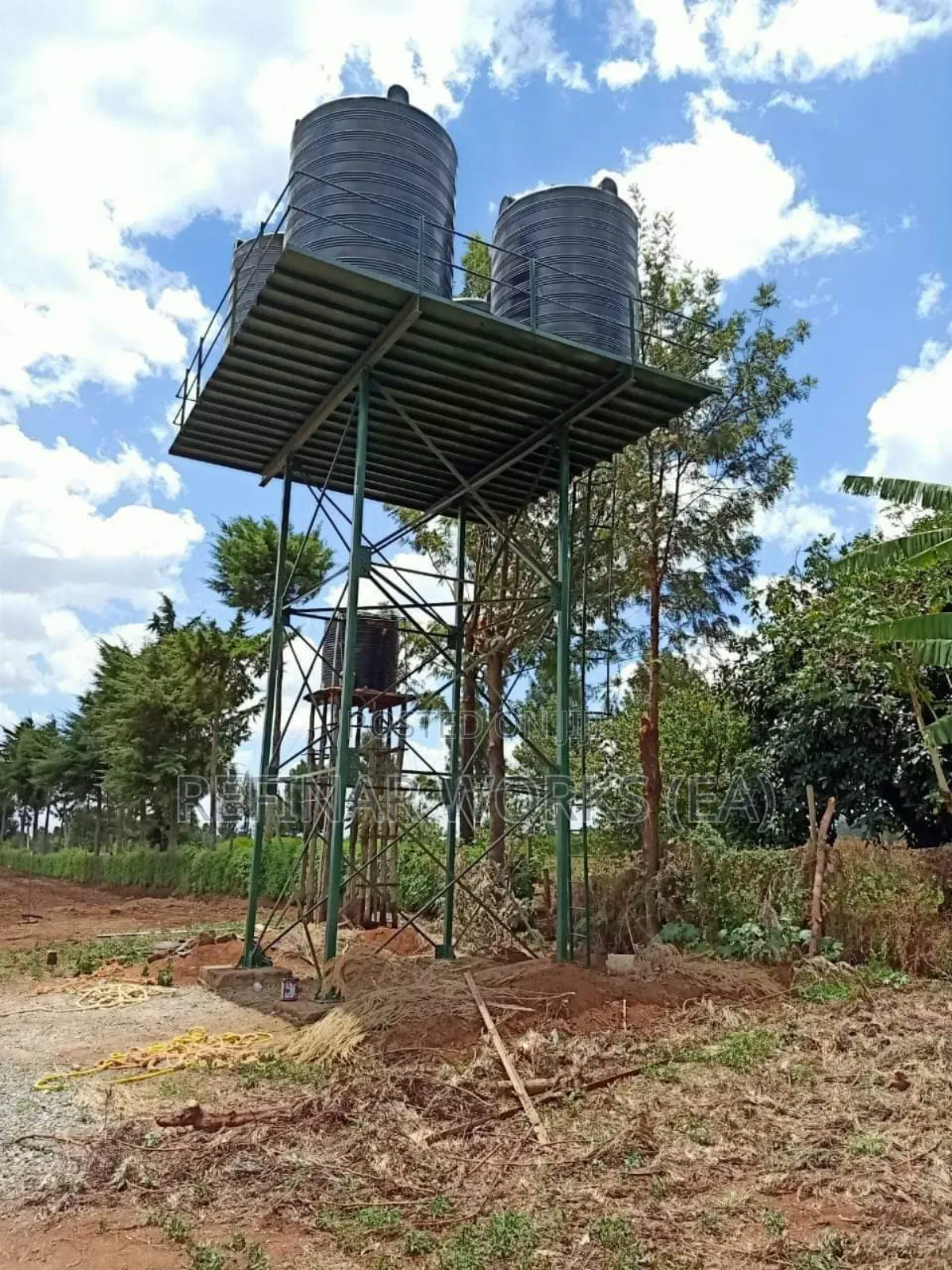 Steel Water Tanks Towers in Kenya - Galvanized/Coated