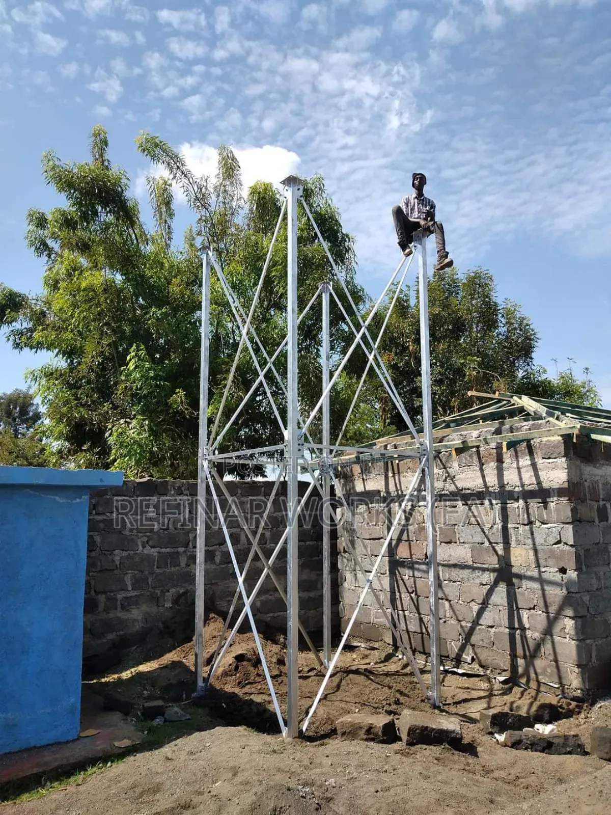 Steel Water Tanks Towers in Kenya - Galvanized/Coated