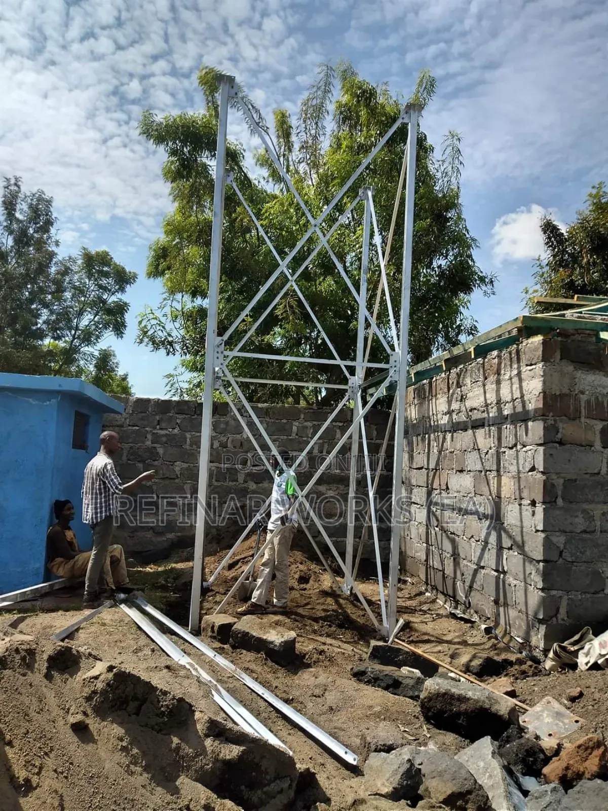 Steel Water Tanks Towers in Kenya - Galvanized/Coated