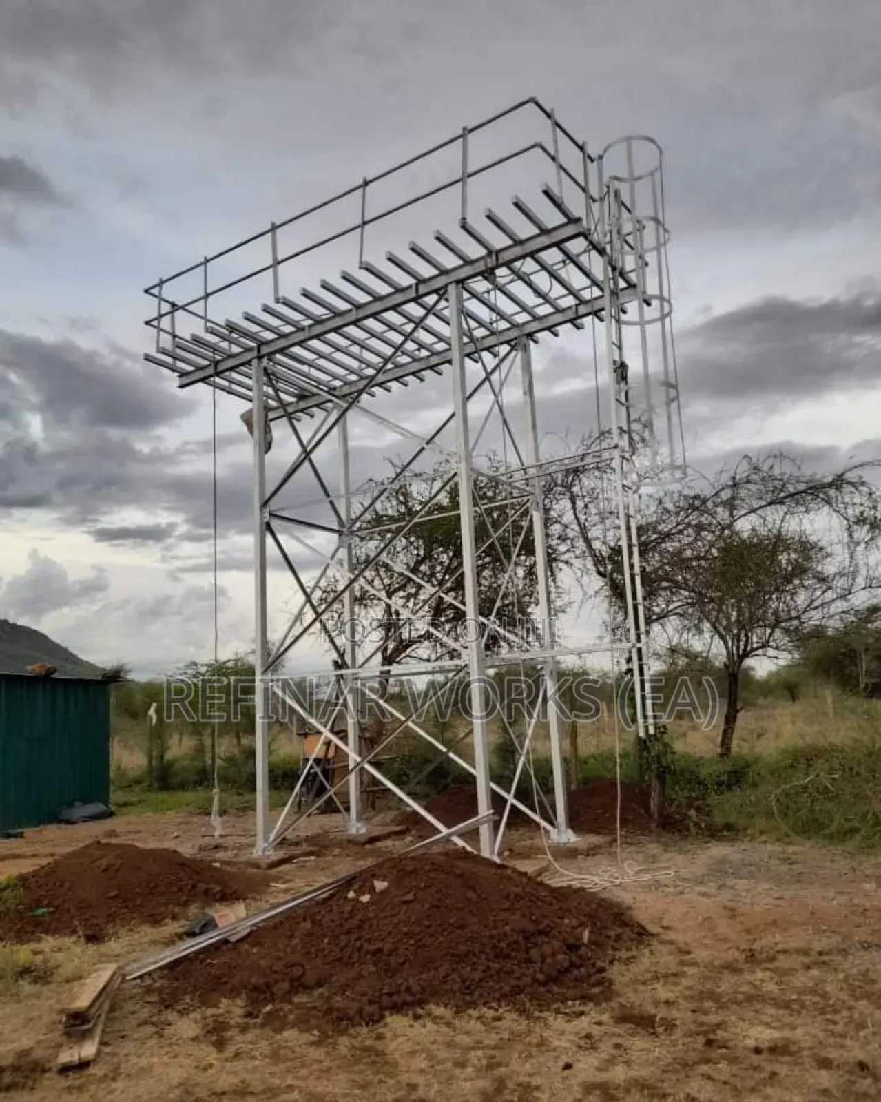 Steel Water Tanks Towers in Kenya - Galvanized/Coated