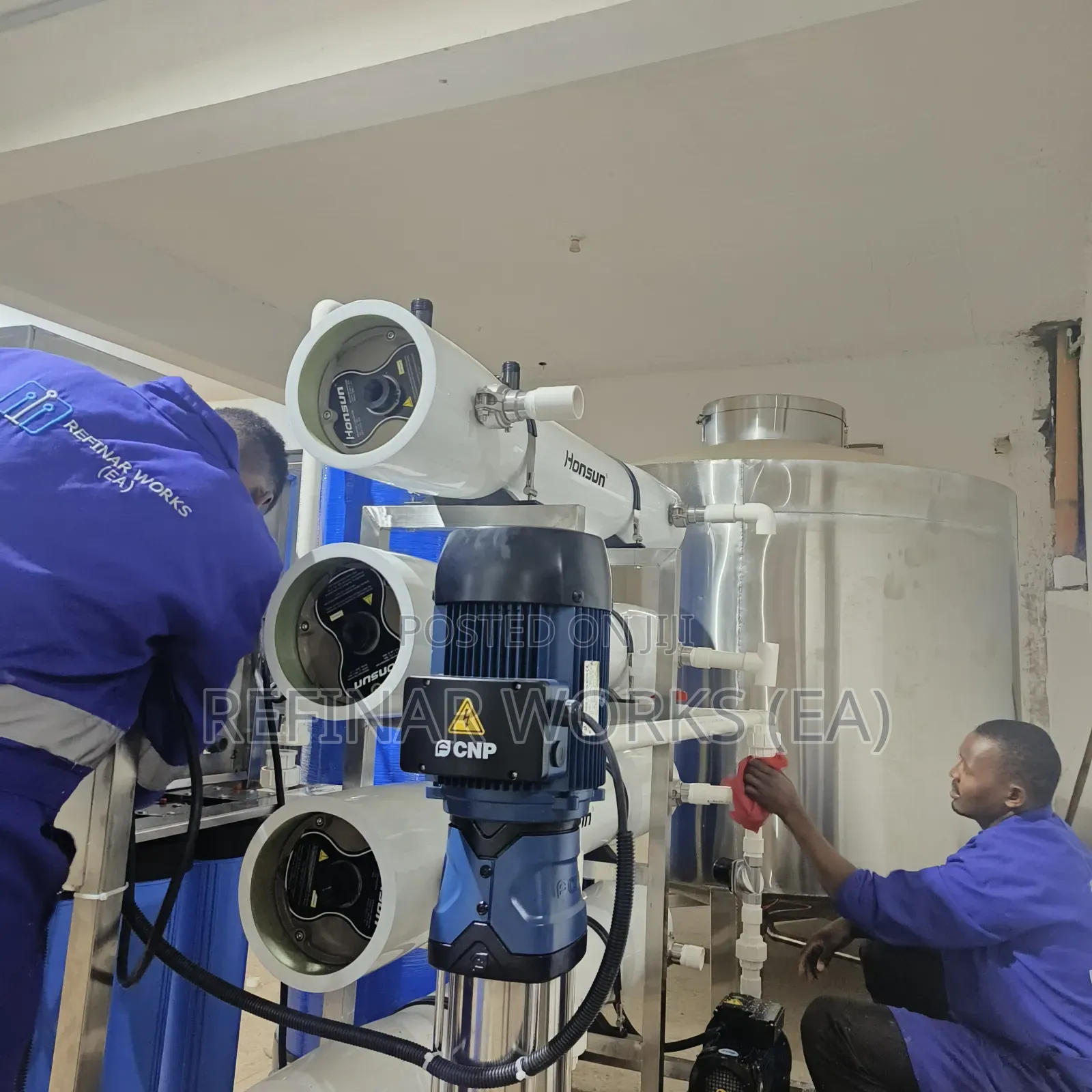 Industrial Saline/ Salty Water Purification Machines