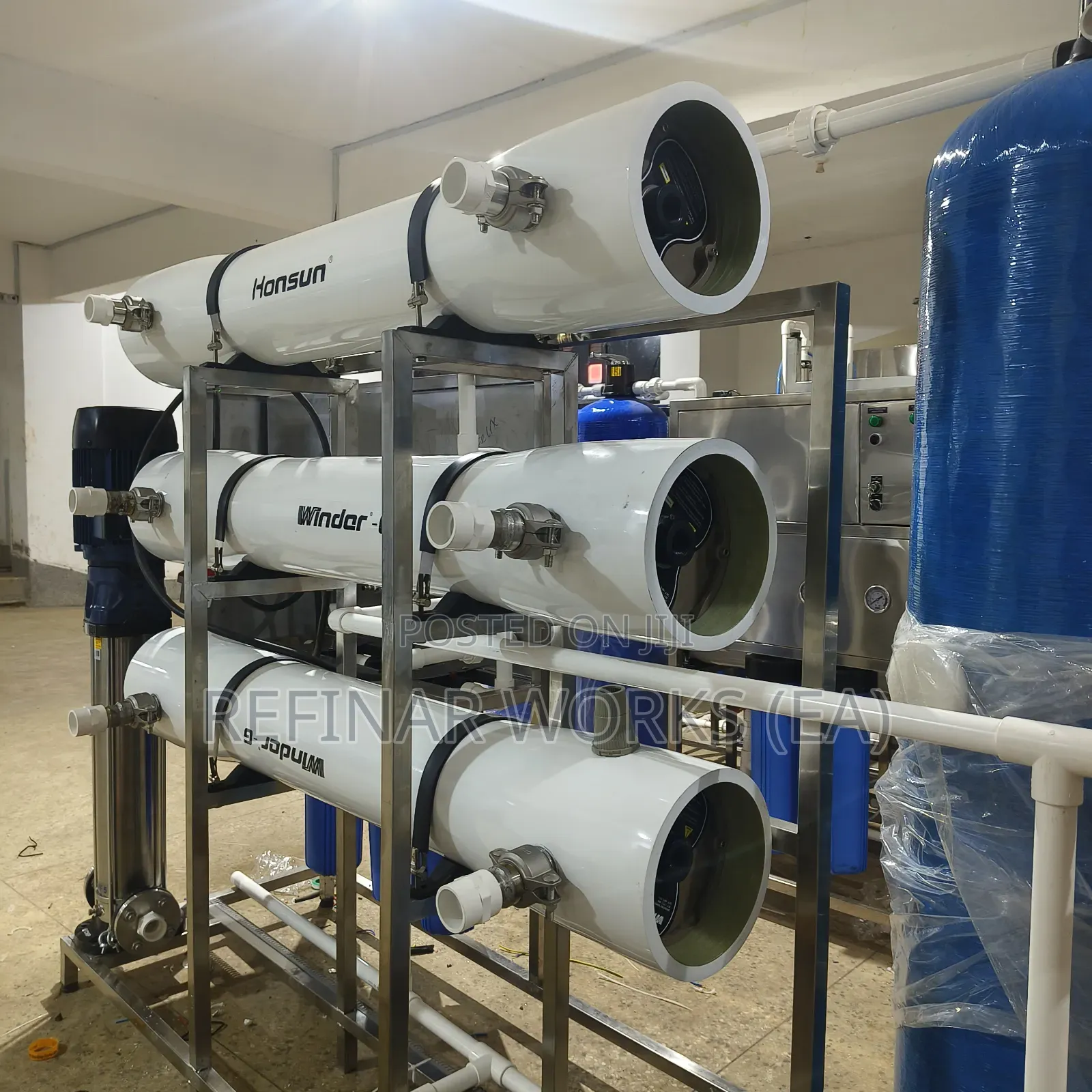 Industrial Saline/ Salty Water Purification Machines