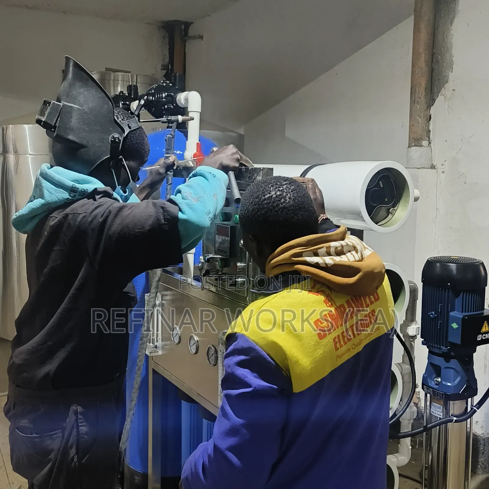 Industrial Saline/ Salty Water Purification Machines