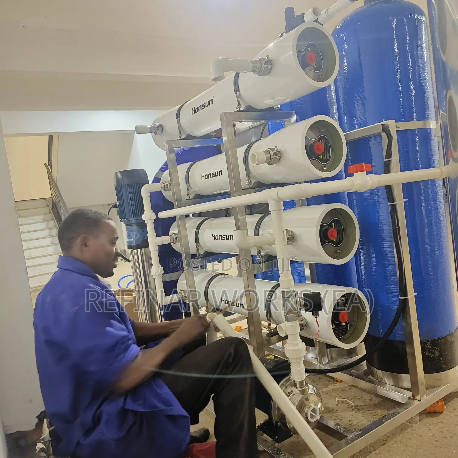 Industrial Saline/ Salty Water Purification Machines