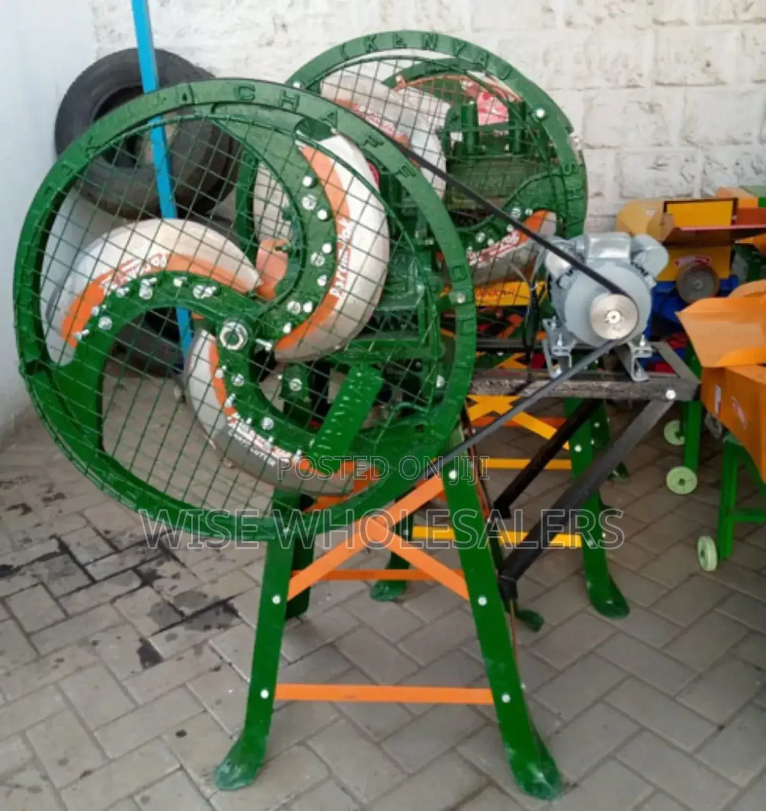 3 Blade Chaff Cutter ^••