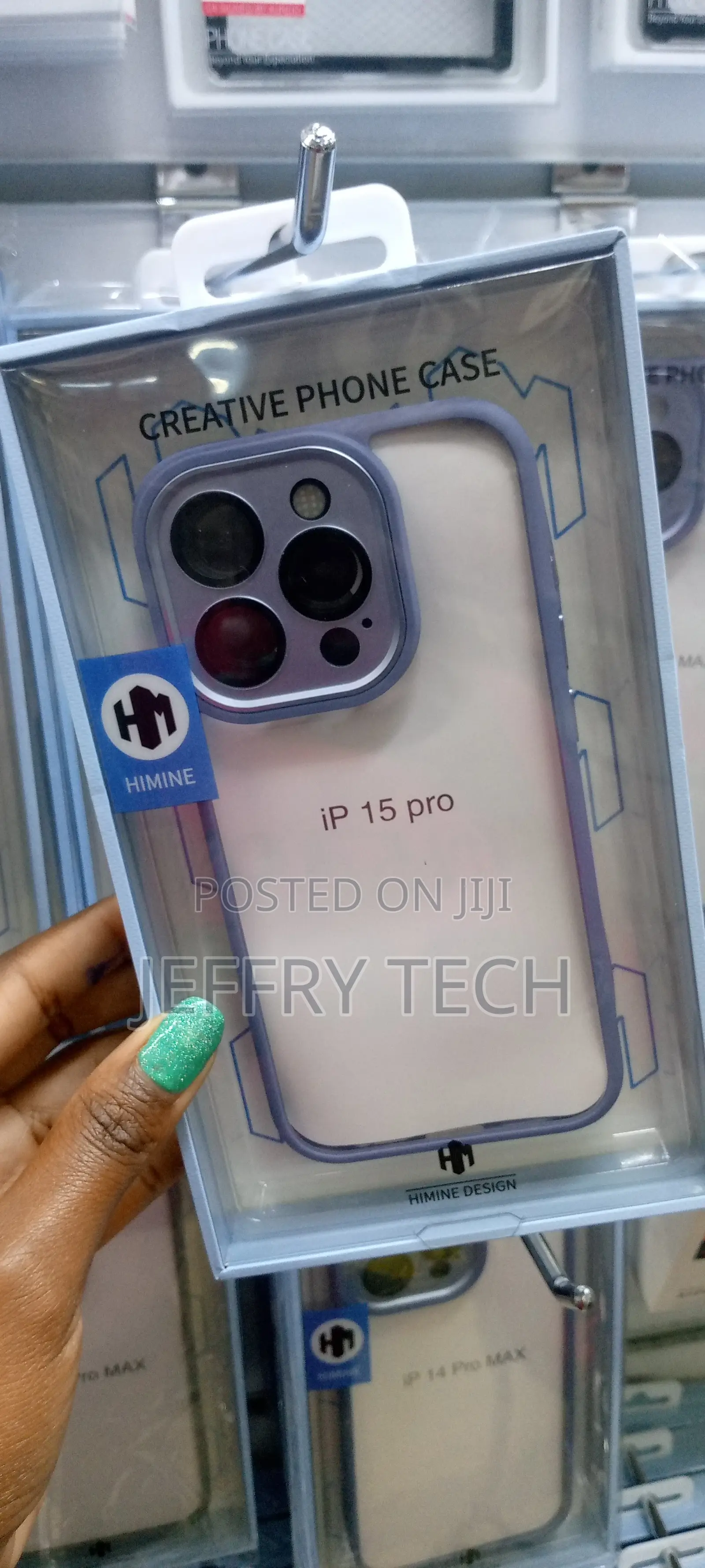 Himine Clear Case for iPhone 15 Pro