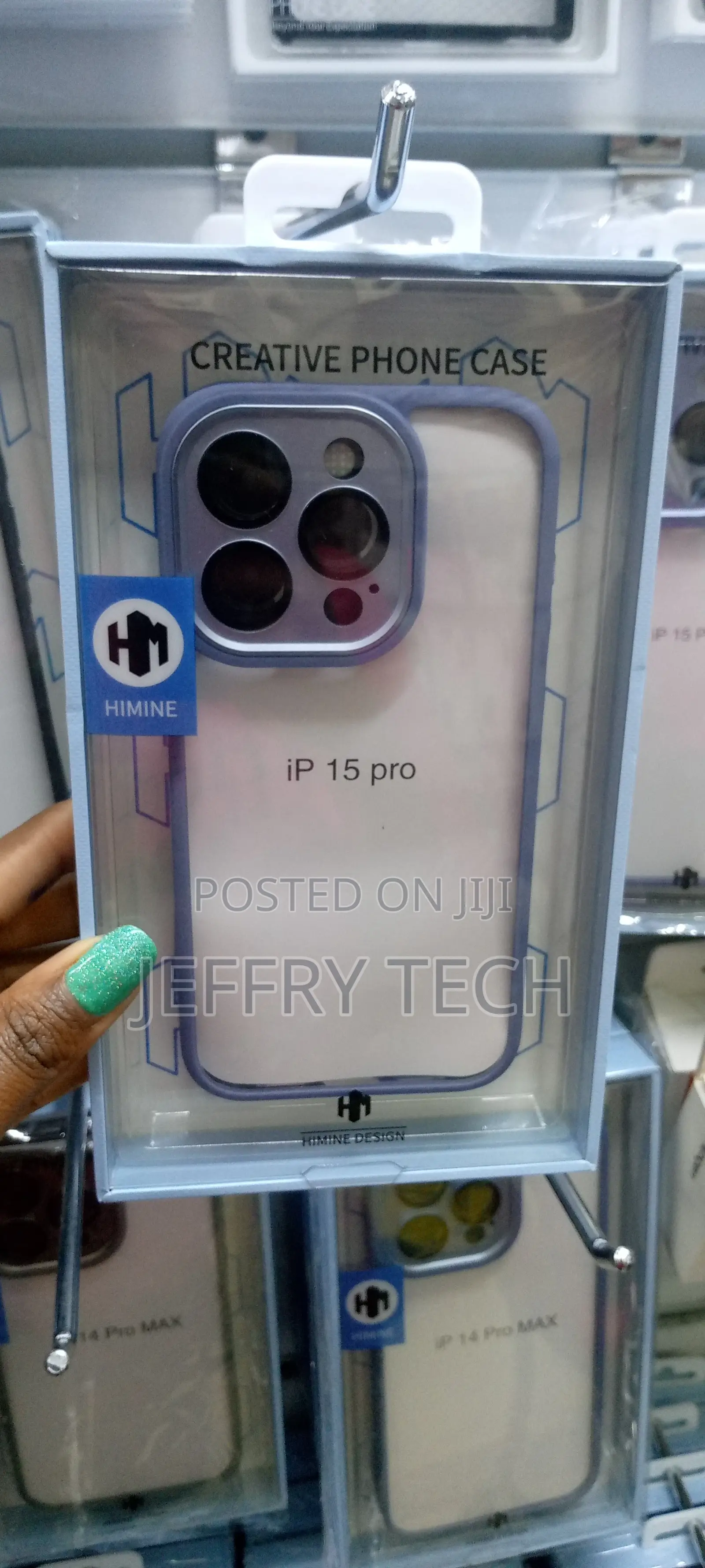Himine Clear Case for iPhone 15 Pro