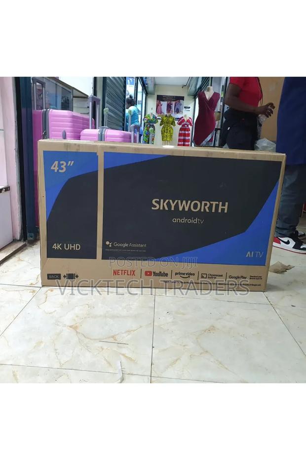 Skyworth 43inch Full HD Smart, Android and Frameless TV - thumbnail 3