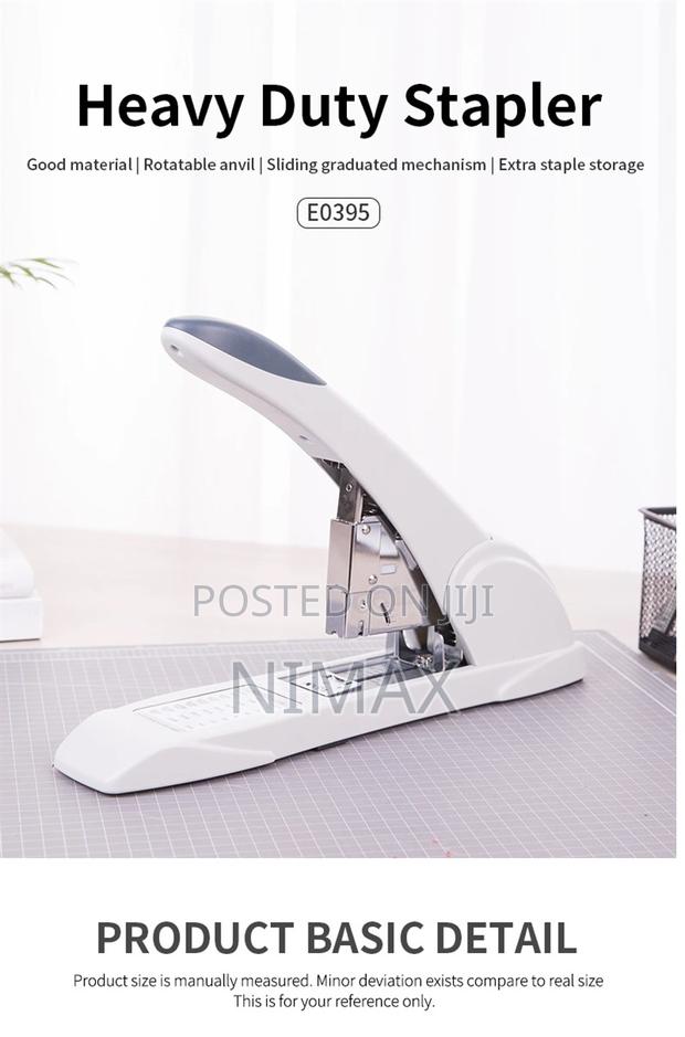 Heavy Duty Stapler Deli 0395 - Assorted Colors - thumbnail 3