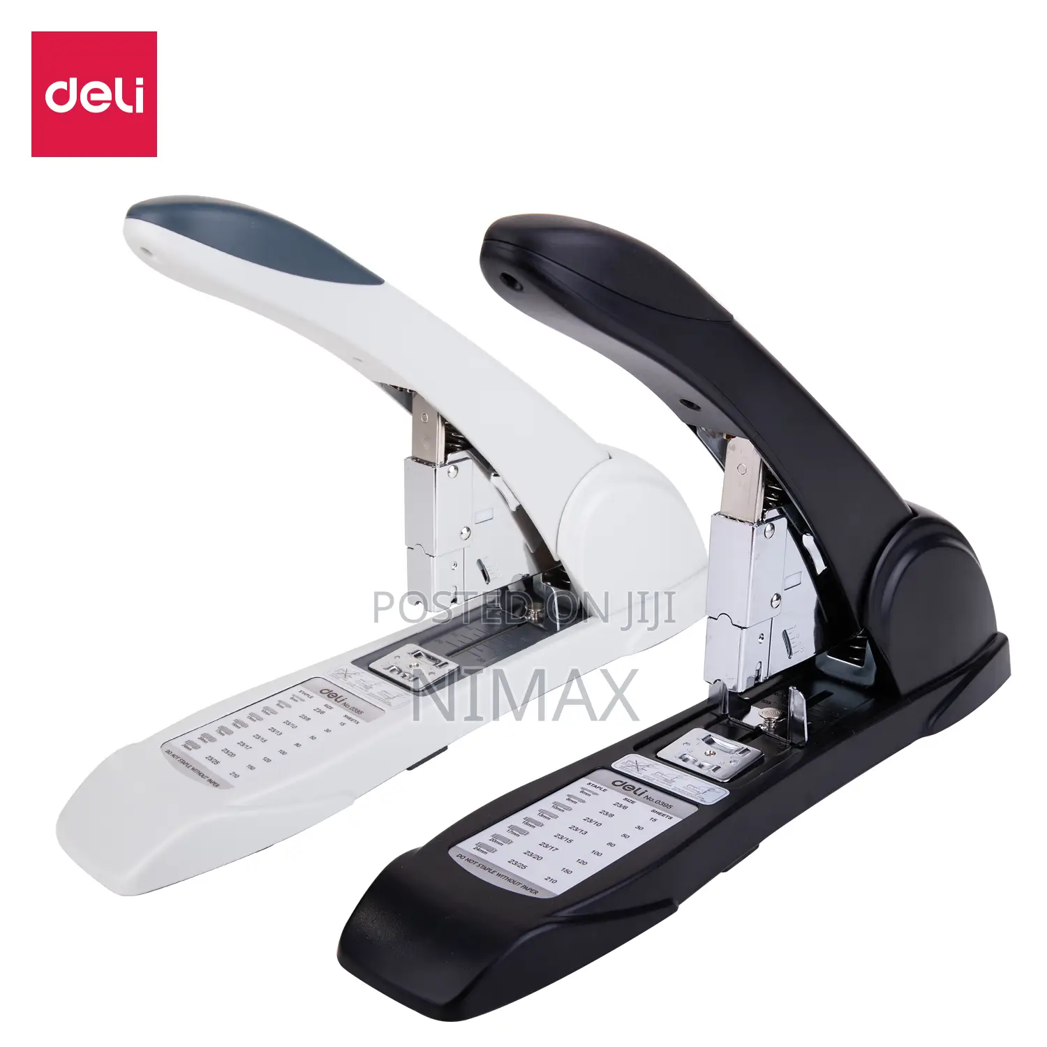 Heavy Duty Stapler Deli 0395 - Assorted Colors