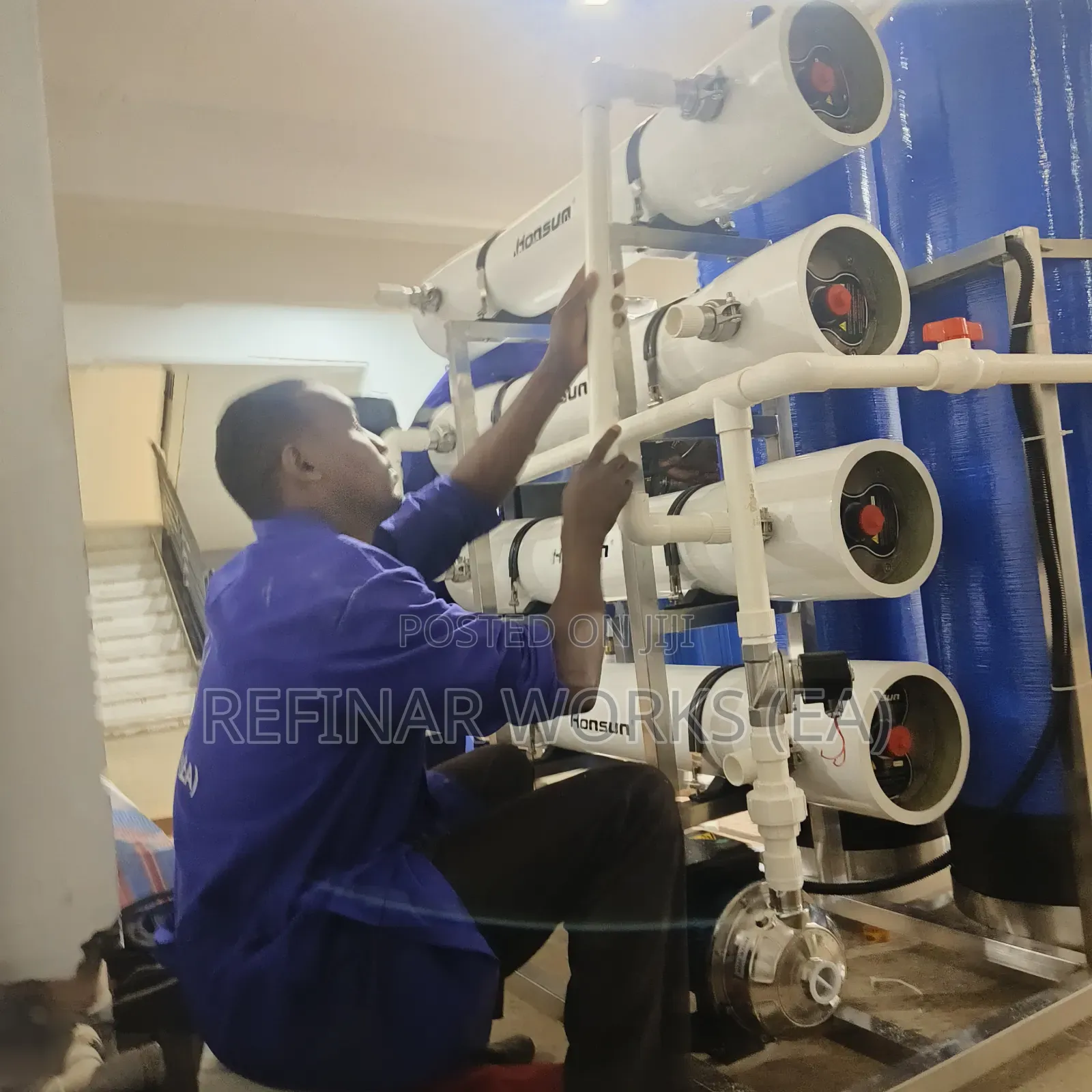 Commercial and Industrial Water Purification Machines - RO
