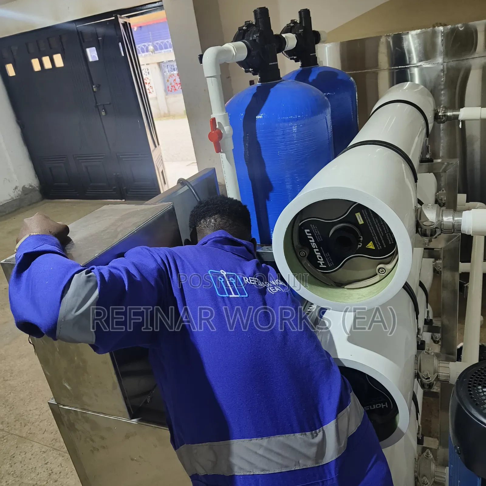 Commercial and Industrial Water Purification Machines - RO
