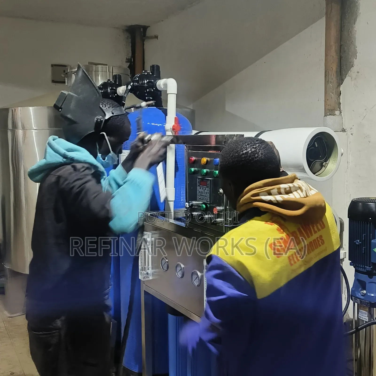 Commercial and Industrial Water Purification Machines - RO