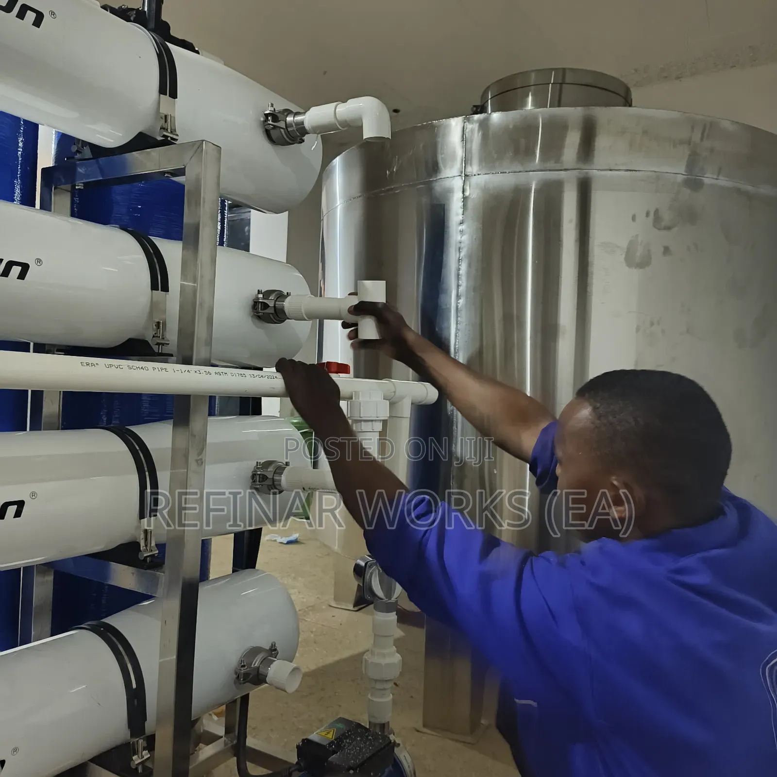 Commercial and Industrial Water Purification Machines - RO