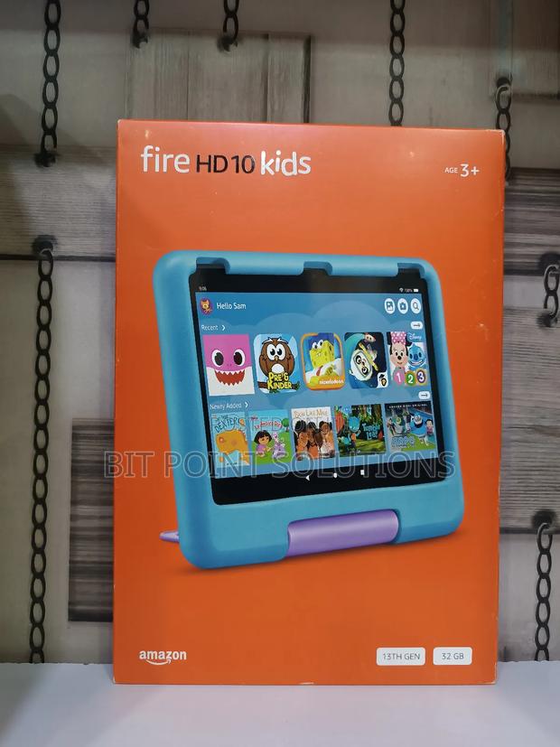 New Amazon Fire HD 10 Kids Edition 2021 32 GB Blue - main view