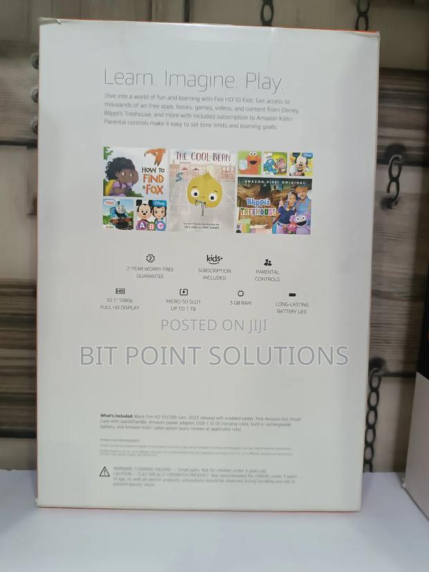 New Amazon Fire HD 10 Kids Edition 2021 32 GB Blue - thumbnail 3