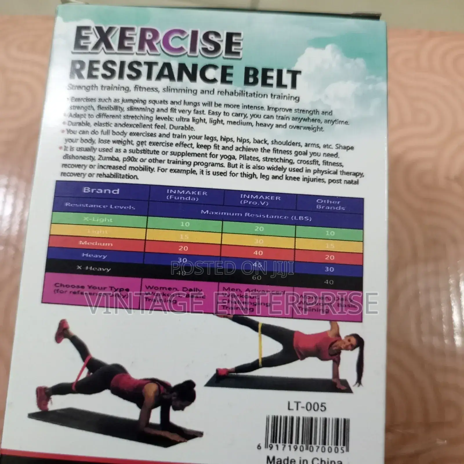 Exercise Resistance Belt