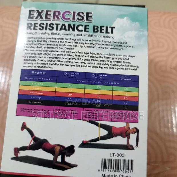 Exercise Resistance Belt