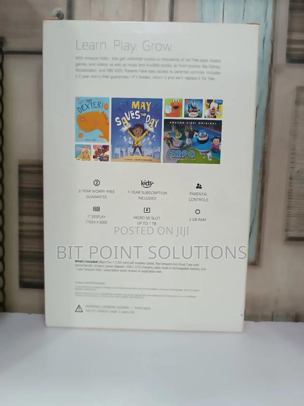 New Amazon Fire 7 Kids Edition 2022 16 GB Blue - thumbnail 4