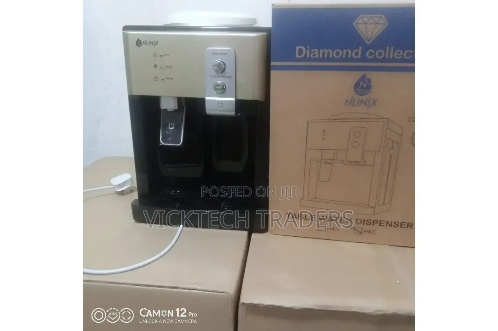 Nunix Hot and Cold Table Top Dispenser