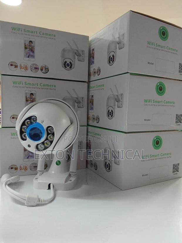 Icsee 4MP Wireless Outdoor Camera Wifi CCTV PTZ Camera 5X Di