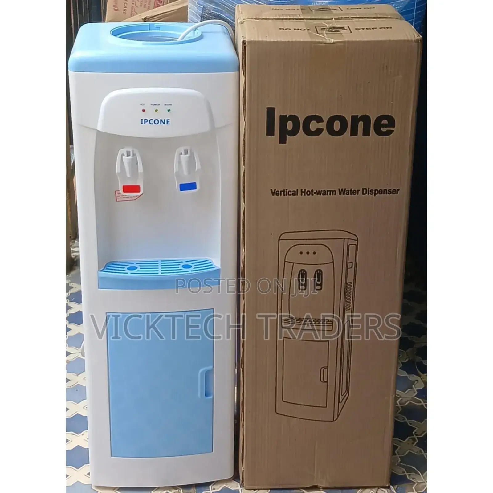 Ipcone 2 Taps Hot and Normal Water Dispenser