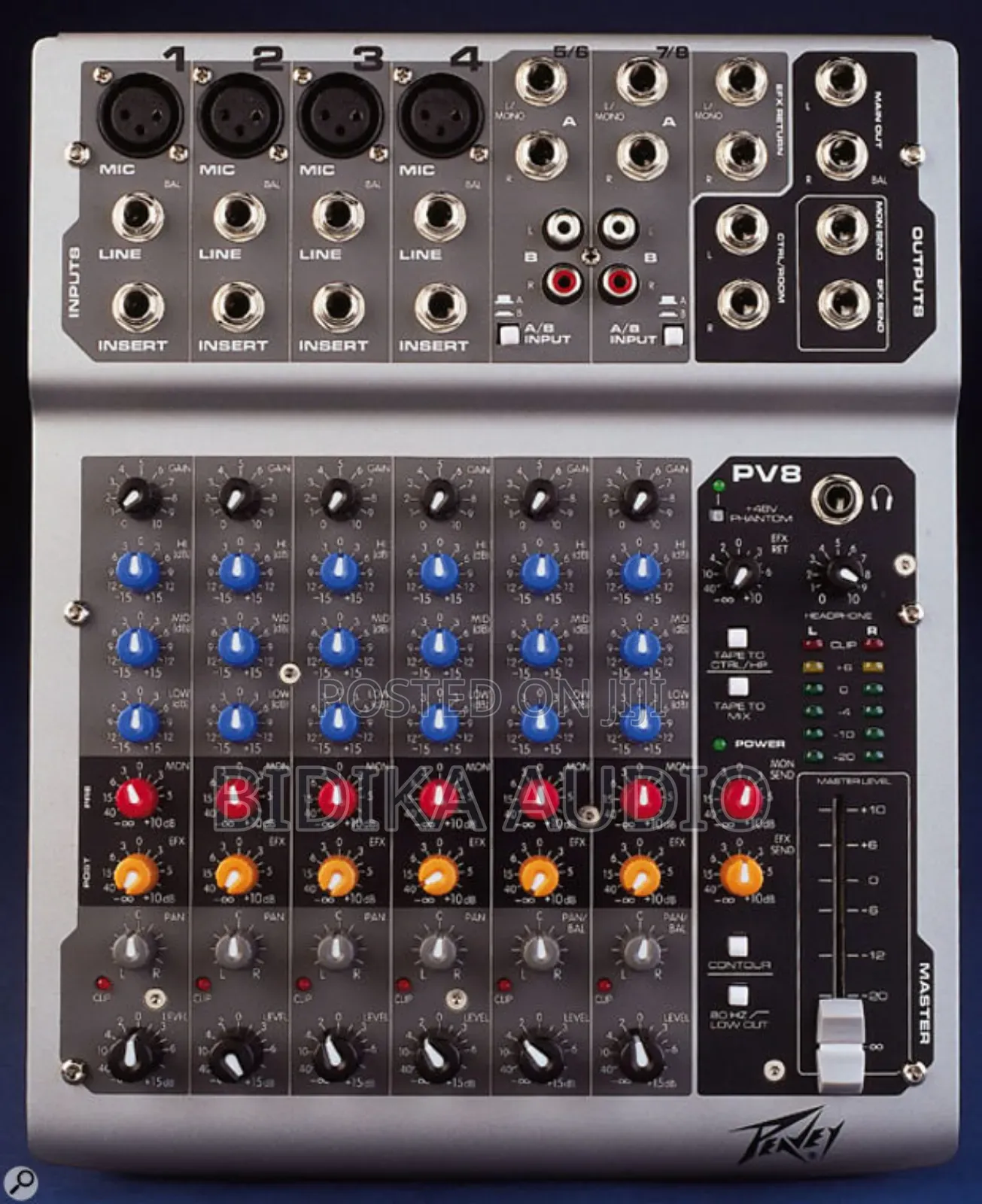 Peavey PV 8 Channel Mixer