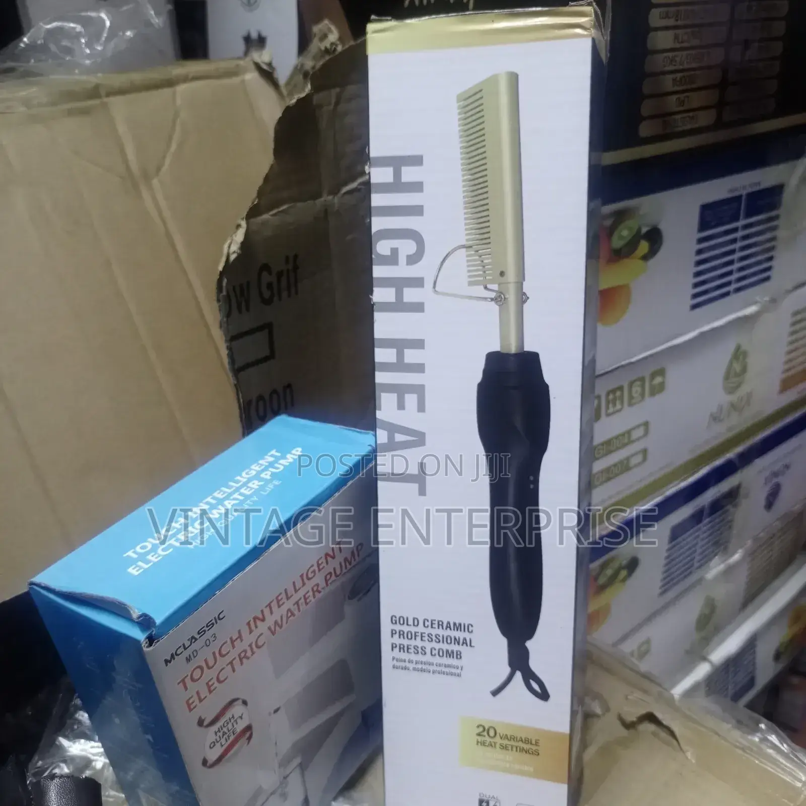 Electric Comb Press